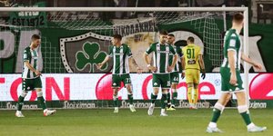 Απογοήτευση στον Παναθηναϊκό μετά την ήττα από τον ΠΑΟΚ για τη Super League