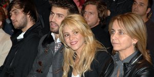 Ο Ζεράρ Πικέ, η Σακίρα και η μητέρα του Πικέ, Μονσεράτ 