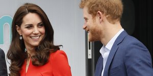 Ο πρίγκιπας Χάρι με τη νύφη του, Κέιτ Μίντλετον