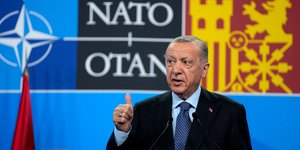 O πρόεδρος της Τουρκίας, Ρετζέπ Ταγίπ Ερντογάν