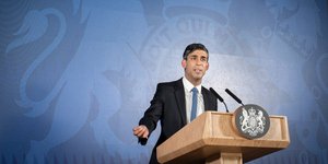 Ο Ρίσι Σούνακ στην πρώτη του ομιλία για το 2023