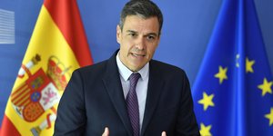 Ο Ισπανός πρωθυπουργός Πέδρο Σάντσεθ 