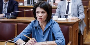 Η βουλευτής του ΣΥΡΙΖΑ, Σουλτάνα Ελευθεριάδου