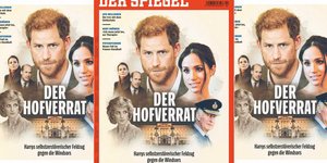 Το εξώφυλλο του περιοδικού Spiegel για τον πρίγκιπα Χάρι