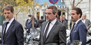 Τα παιδιά του τέως βασιλιά Κωνσταντίνου Παύλος, Νικόλαος και Φίλιππος