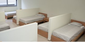 Υπνωτήριο αστέγων στη Θεσσαλονίκη/ Φωτογραφία: EUROKINISSI/ΜΟΤΙΟΝΤΕΑΜ/ΦΑΝΗ ΤΡΥΨΑΝΗ 