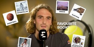 Ο Στέφανος Τσιτσιπάς απαντά σε quiz του Eurosport