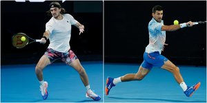 Στέφανος Τσιτσιπάς και Νόβακ Τζόκοβιτς