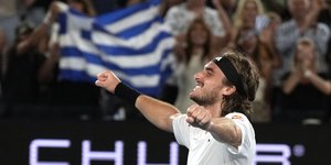 Ο Στέφανος Τσιτσιπάς στο Australian Open