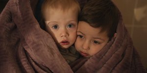 Παιδιά από την Ουκρανία/ AP Photos