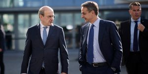Κωστής Χατζηδάκης και Κυριάκος Μητσοτάκης
