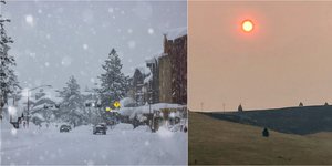 Κακοκαιρία και καύσωνας