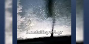 Χιόνια στη Φθιώτιδα