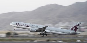 Αεροπλάνο της Qatar Airways/ Φωτογραφία αρχείου: AP Photos