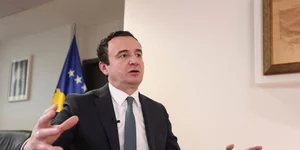 O πρωθυπουργός του Κοσόβου, Αλμπιν Κούρτι