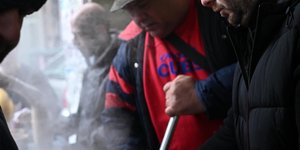 Ο Νίκος Ανδρουλάκης στην κοινωνική κουζίνα