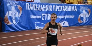 Πανελλήνιο ρεκόρ η Αντιγόνη Ντρισμπιώτη στο ΣΕΦ