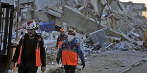 Συντρίμμια στην Αντιόχεια/ AP Photos