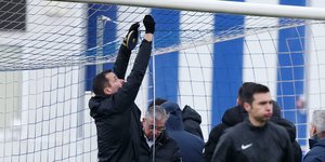 Παράπονα της ΑΕΚ για λάθος αποστάσεις στις εστίες στο γήπεδο του Ατρομήτου