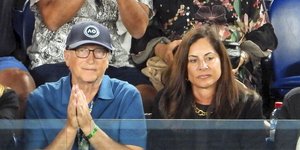 Ο Μπιλ Γκέιτς με την νέα του σύντροφο Πόλα Χαρντ