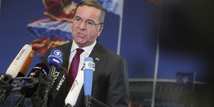 Ο υπουργός Άμυνας της Γερμανίας Μπόρις Πιστόριους