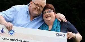 Ο Κόλιν Γουέιρ είχε κερδίσει στο Λόττο 161 εκατ. λίρες το 2011