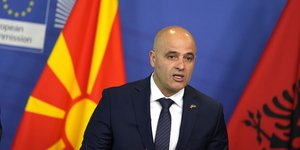 Ο πρωθυπουργός της Βόρειας Μακεδονίας, Ντίμιταρ Κοβατσέφσκι