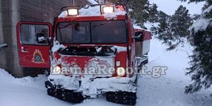 Δερβενοχώρια θαμμένα στο χιόνι -Δείτε την επιχείρηση της 7ης ΕΜΑΚ για να πάρουν ρεύμα και νερό [βίντεο]