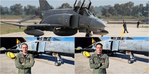 Ο κυβερνήτης του Phantom, Ευστάθιος Τσιτλακίδης και συγκυβερνήτης, Μάριος-Μιχαήλ Τουρούτσικας