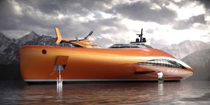 Το superyacht αξίας 86 εκατομμυρίων δολαρίων που μπορεί να «πετάξει» στο νερό