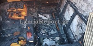 Νεαρός στη Λαμία «όρμησε» σε φλεγόμενο ημιυπόγειο και έσωσε παιδάκι