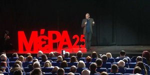Ο Γιάνης Βαρουφάκης σε εκδήλωση του ΜέΡΑ25 στη Θεσσαλονίκη