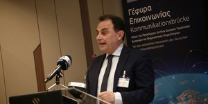 O υπουργός Αγροτικής Ανάπτυξης Γιώργος Γεωργαντάς