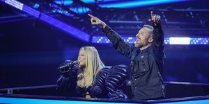 O DJ Ντέιβιντ Γκέτα σε συναυλία