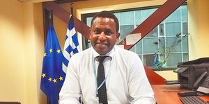 Ο Σπύρος Χαγκαμπιντάνα