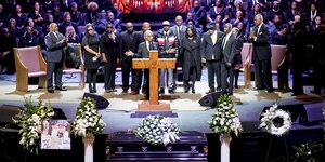 Η τελετή στην κηδεία του Τάιρ Νίκολς στις ΗΠΑ