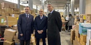 Ο Ανδρέας Κατσανιώτης μαζί με τον Τούρκο Πρέσβη