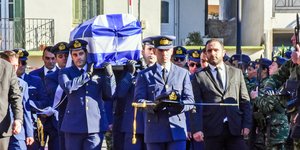 Κηδεία υποσμηναγού Μάριου Μιχαήλ Τουρούτσικα