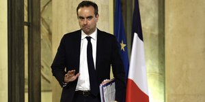 O υπουργός Άμυνας της Γαλλίας, Σεμπαστιάν Λεκορνού