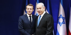 Συνάντηση Μακρόν - Νετανιάχου στην Ιερουσαλήμ το 2020
