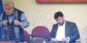 Nίκος Μανιός και Κώστας Ζαχαριάδης