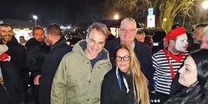 Ο Μητσοτάκης στο Μέτσοβο την Καθαρά Δευτέρα