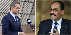 Κυριάκος Μητσοτάκης και Ιμπραήμ Καλίν