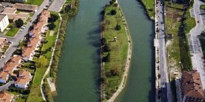 Το νησί Pheasant (Φασιανός) που ανήκει στη Γαλλία και την Ισπανία