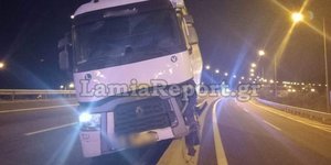 Τροχαίο με νταλίκα στη Φθιώτιδα