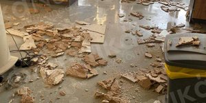 Κατέρρευσε τμήμα οροφής της οδοντιατρικής σχολής του ΑΠΘ