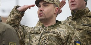 Ο επικεφαλής των υπηρεσιών Πληροφοριών της Ουκρανίας Κίριλο Μπουντάνοφ/ Ukrainian Presidential Press Office via AP