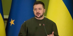 Ο πρόεδρος της Ουκρανίας, Βολοντίμιρ Ζελένσκι