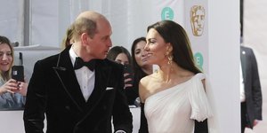 Πρίγκιπας Γουίλιαμ και Κέιτ Μίντλετον στα BAFTA