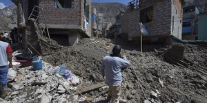 Καταστροφές στο Περού από τις κατολισθήσεις